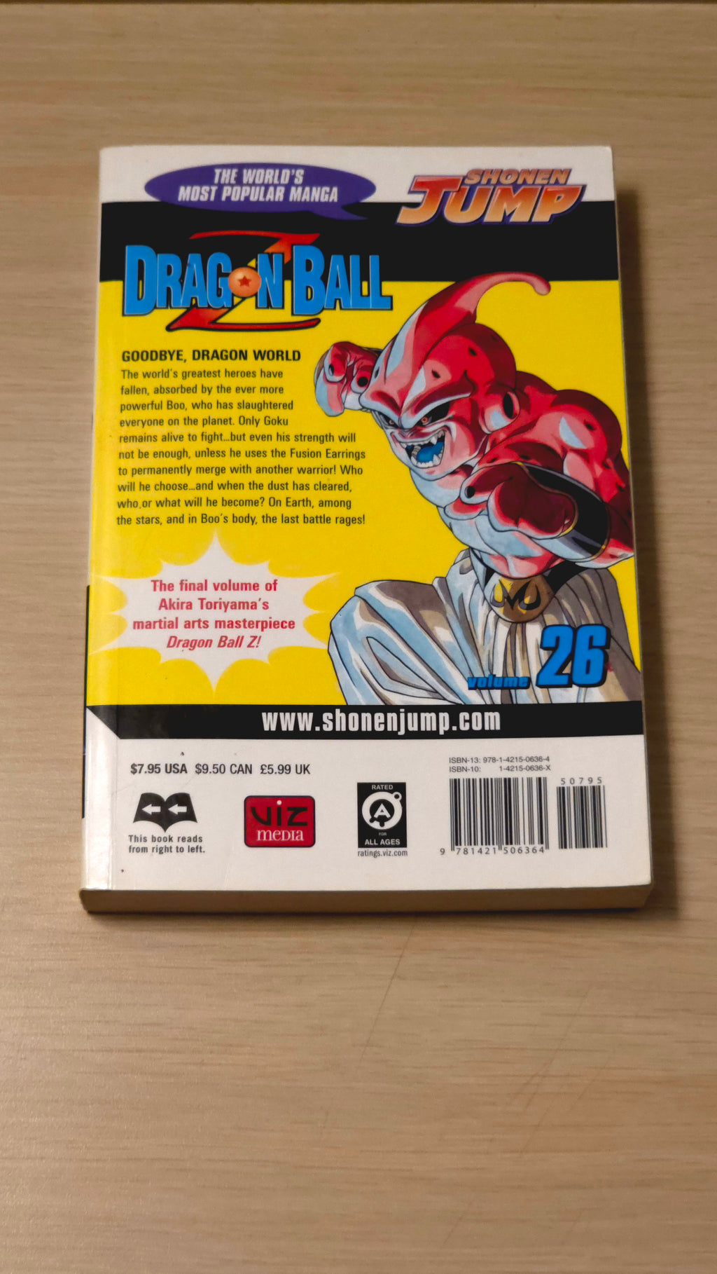 Dragonball Z. Volume 26
